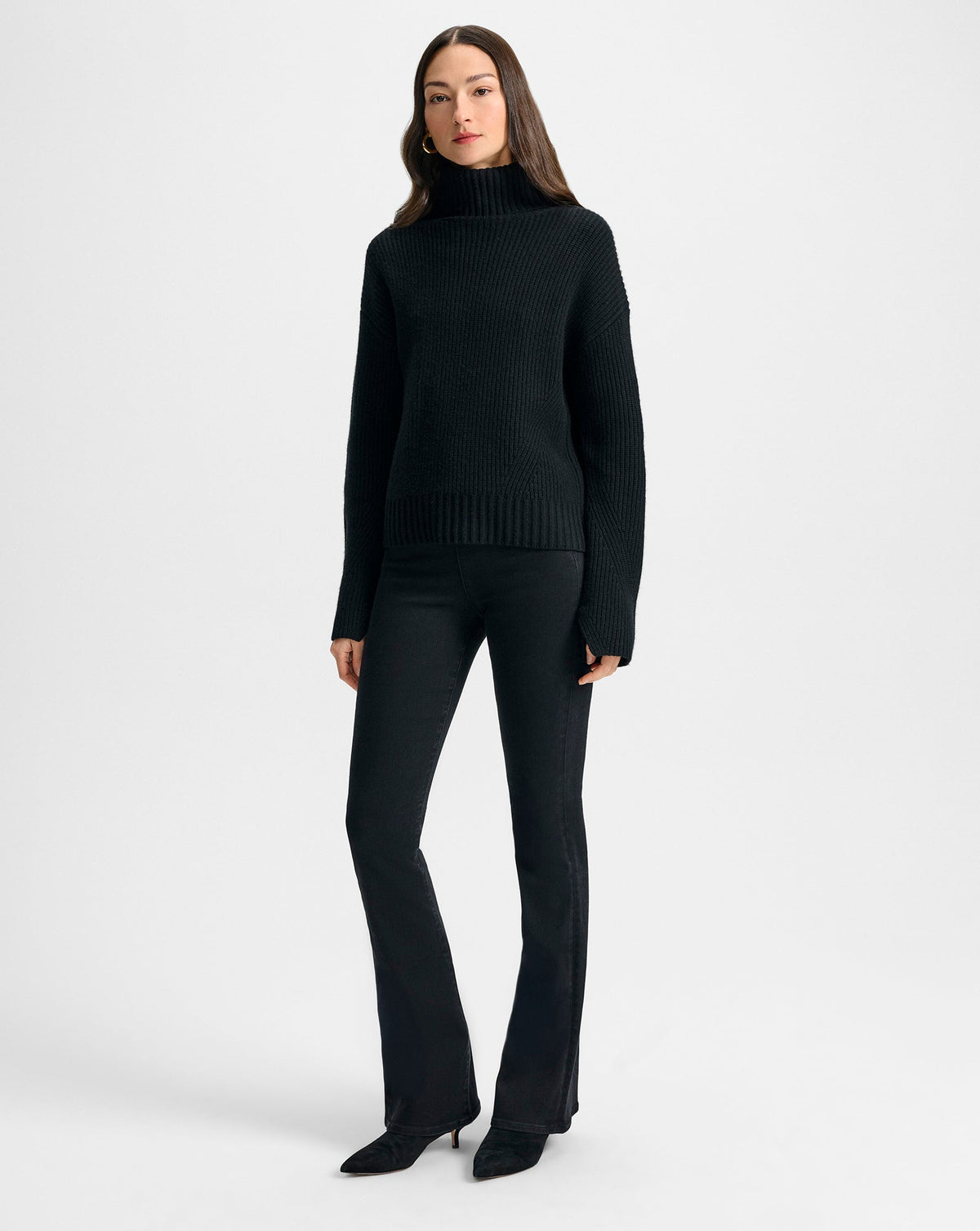 Matilda Cashmere Turtleneck Sweater