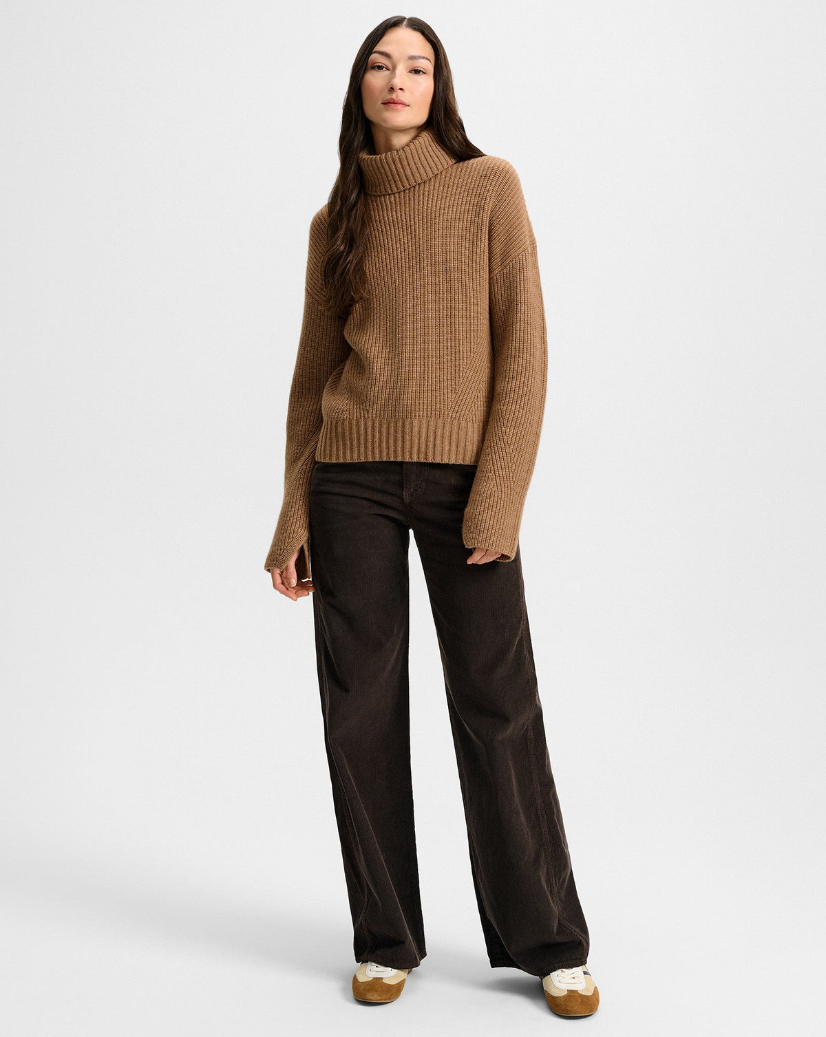 Matilda Cashmere Turtleneck Sweater
