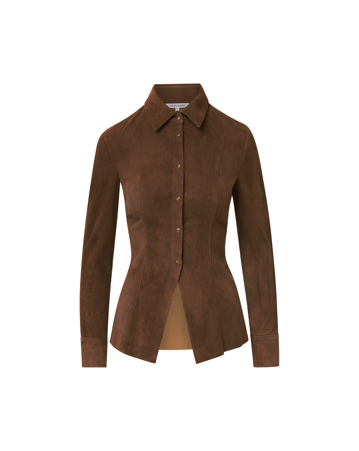 Wittaker Suede Button-Down Shirt