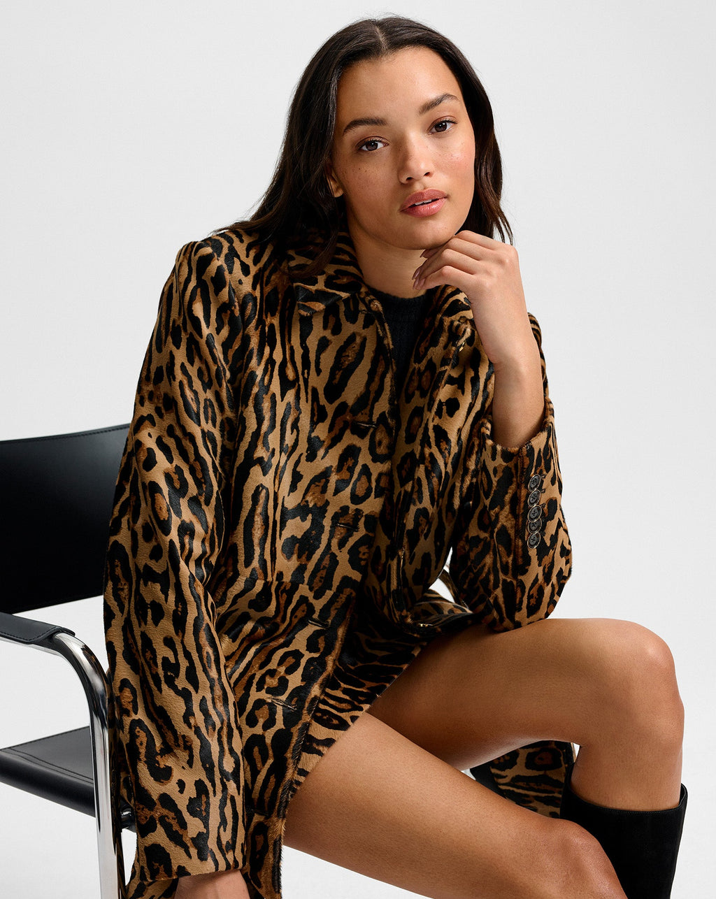 Manteau Shelley Dickey en poulain