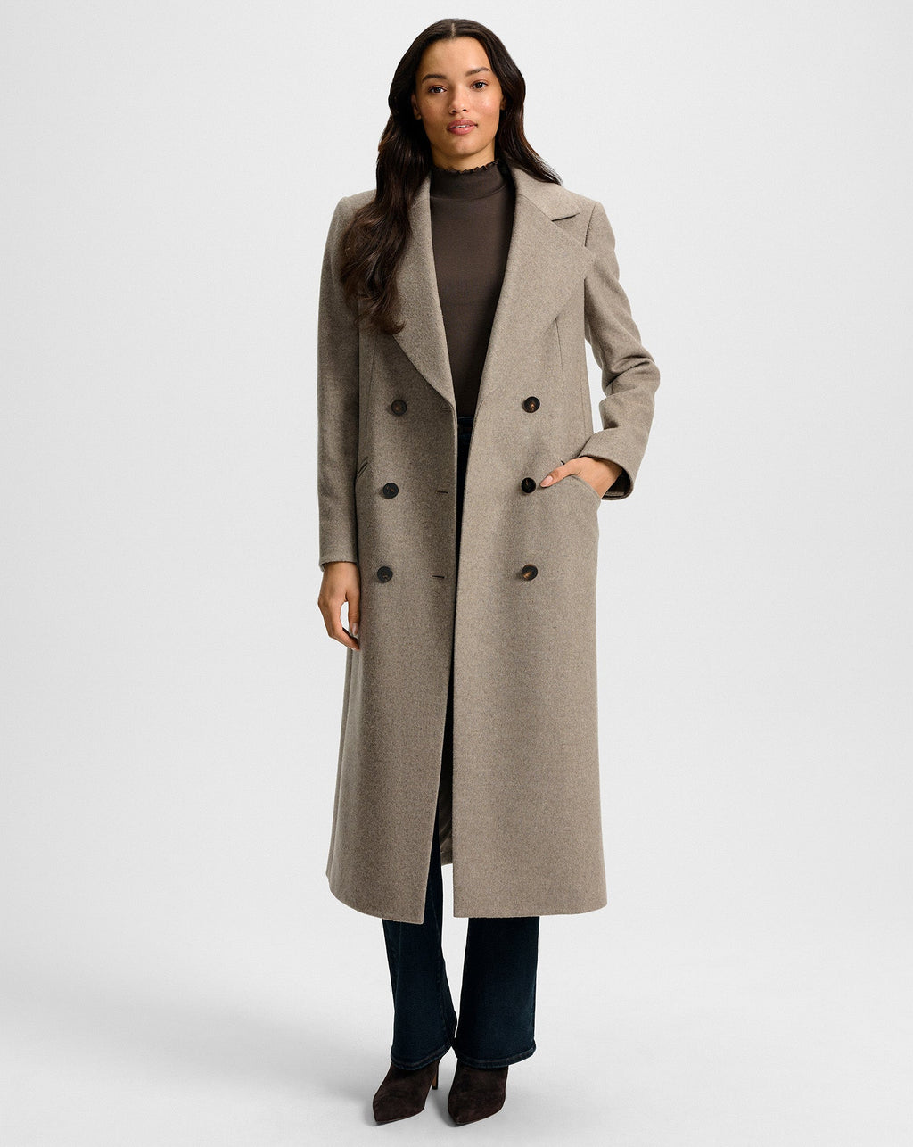Manteau Dickey en laine et cachemire Seth