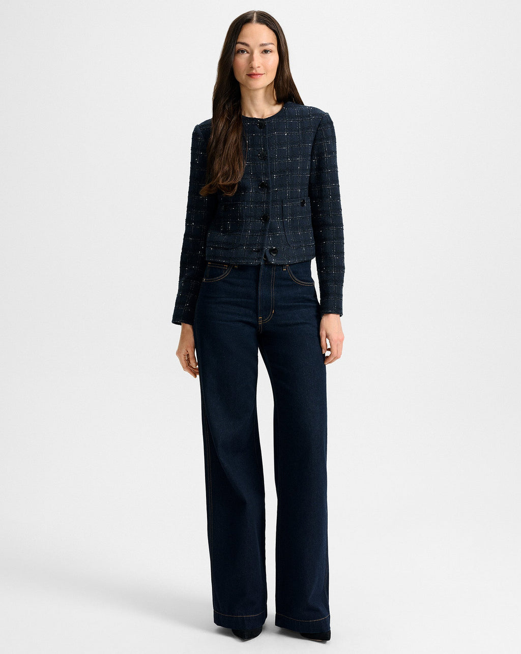 Andrea Tweed Jacket - Famous | Online Store