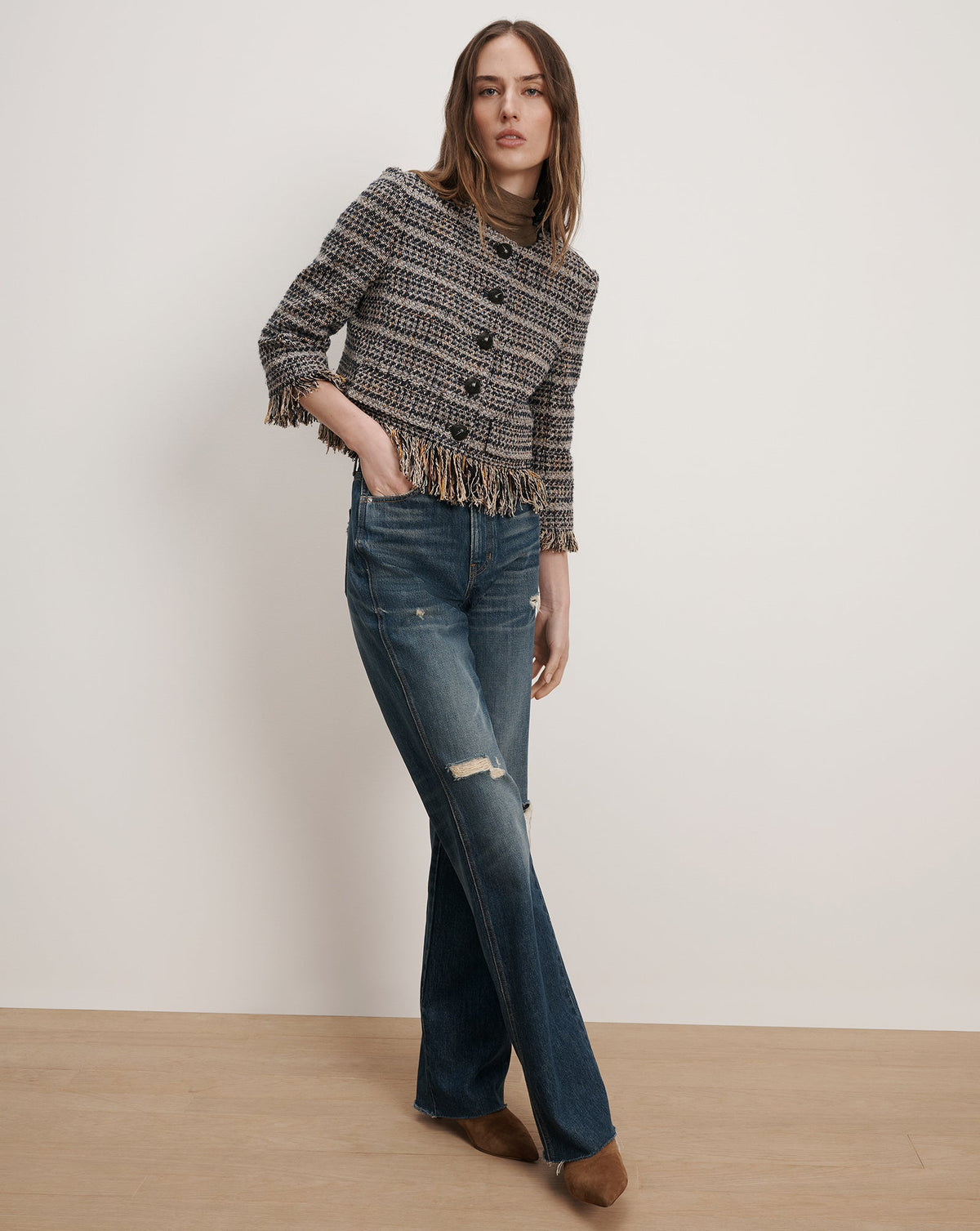 Lyons Fringe Jacket