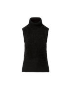 Mazzy Brushed Cashmere Sleeveless Sweater