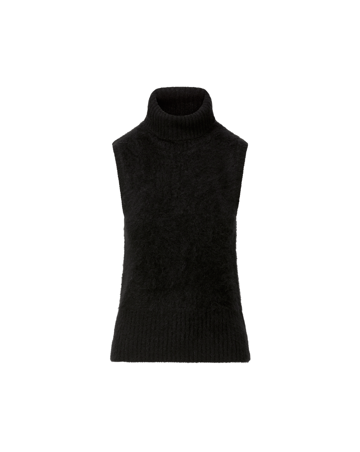 Mazzy Brushed Cashmere Sleeveless Sweater