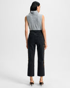 Mazzy Brushed Cashmere Sleeveless Sweater