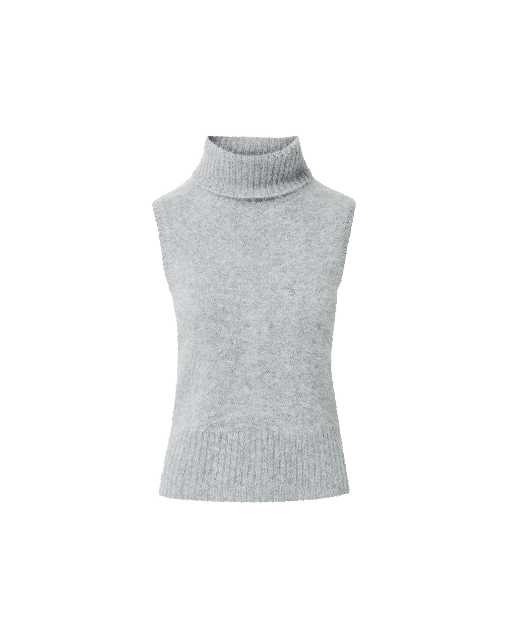 Mazzy Brushed Cashmere Sleeveless Sweater