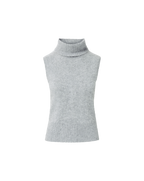 Mazzy Brushed Cashmere Sleeveless Sweater