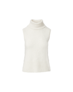Mazzy Brushed Cashmere Sleeveless Sweater