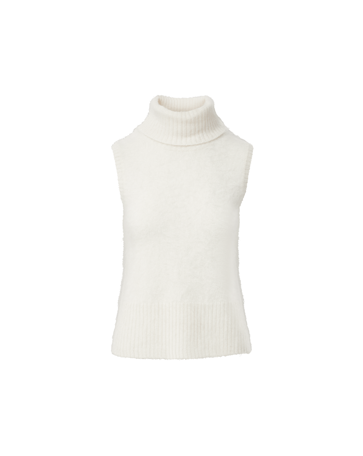 Mazzy Brushed Cashmere Sleeveless Sweater