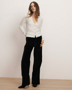 Solene Brushed Cashmere Cardigan