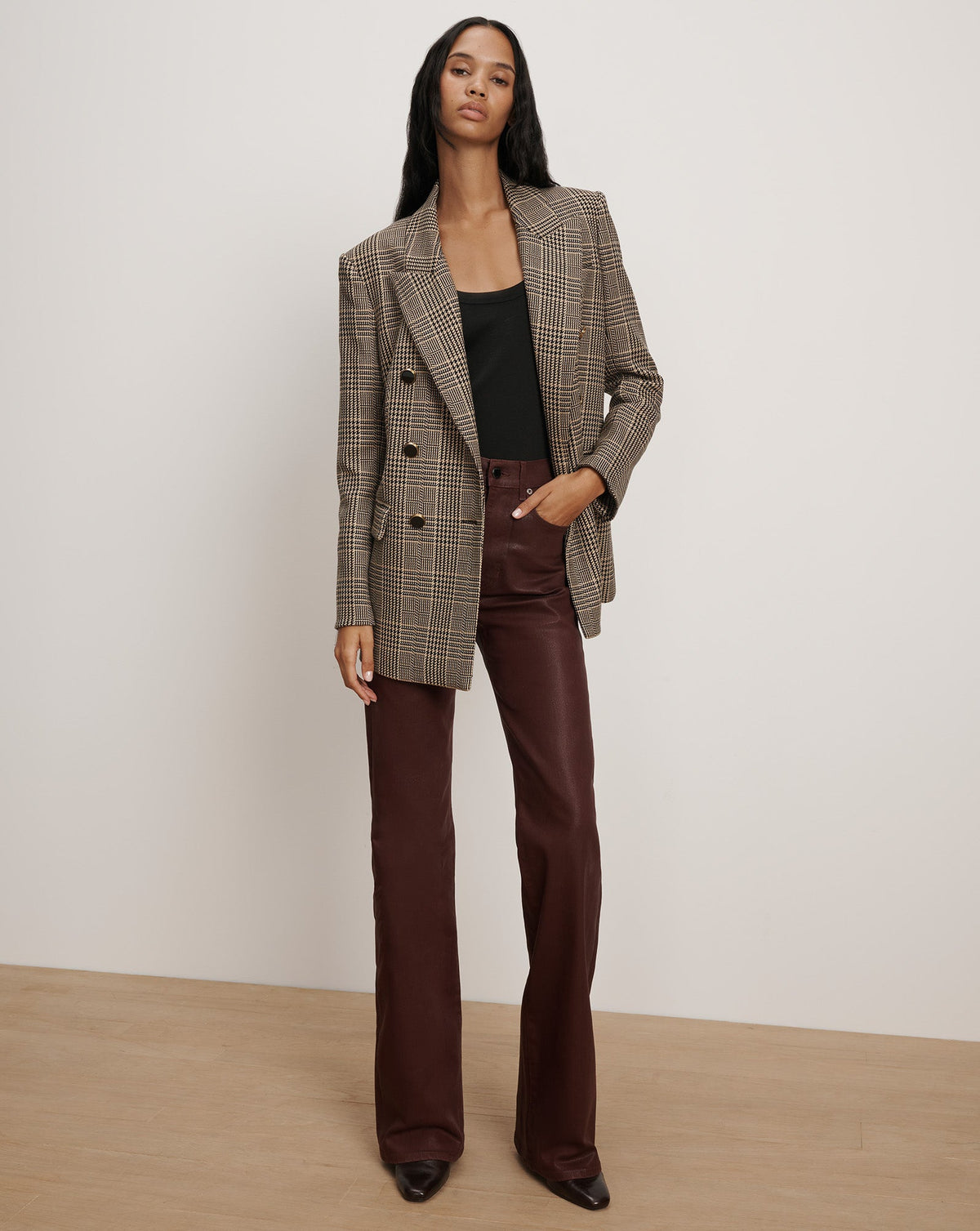 Rhys Houndstooth Dickey Jacket