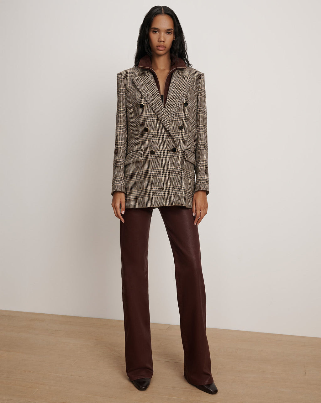 Rhys Houndstooth Dickey Jacket