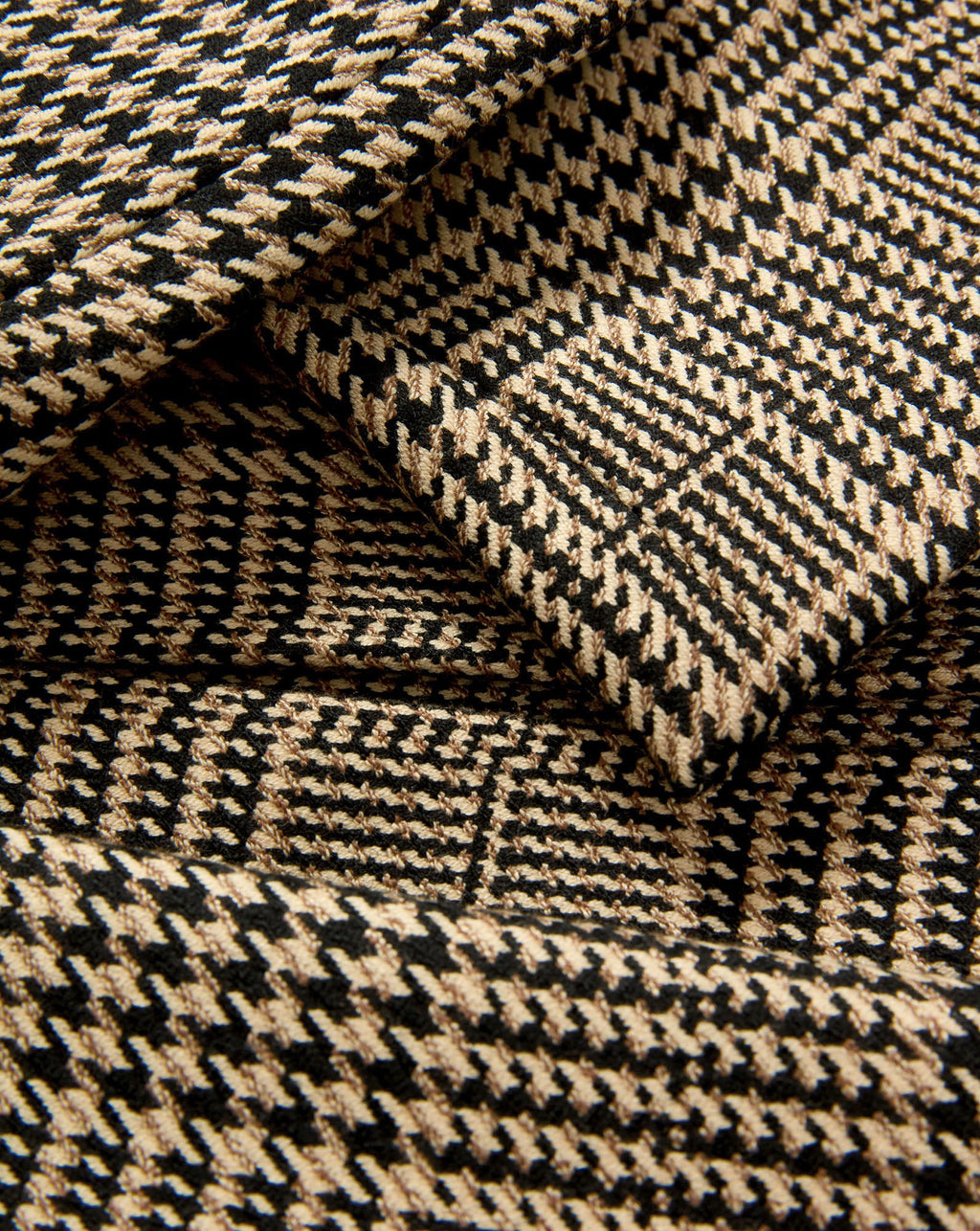 Mini-jupe Pavaline à motif pied-de-poule