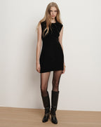 Mini-robe en velours Svetlana