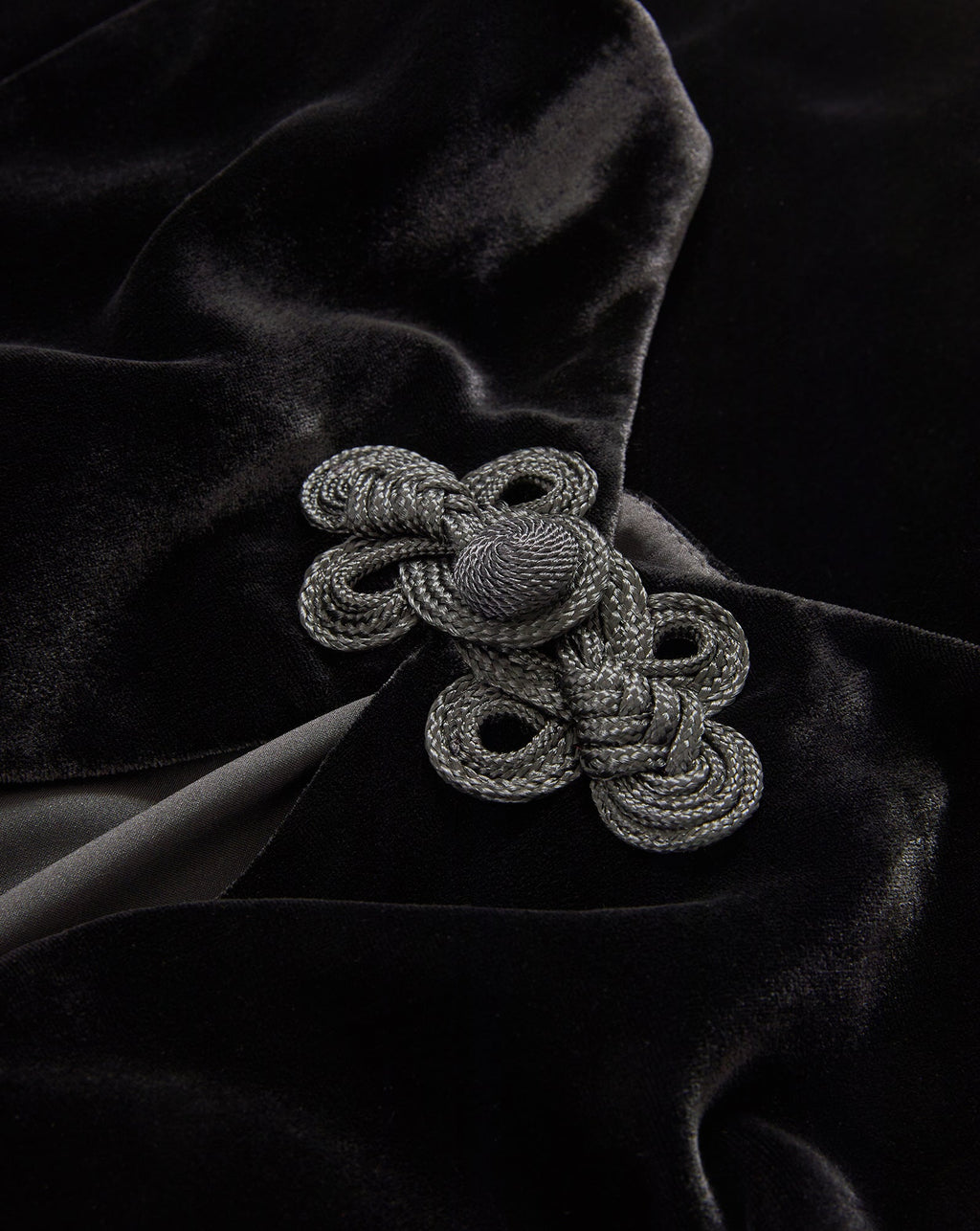 Mini-robe en velours Svetlana