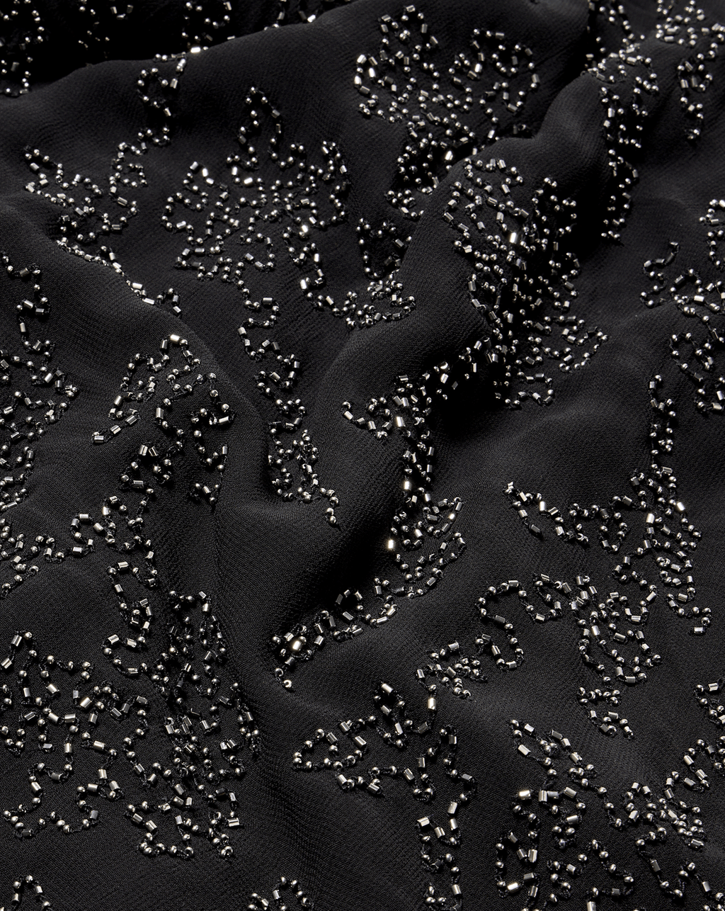 Robe longue ornée de perles Sylven