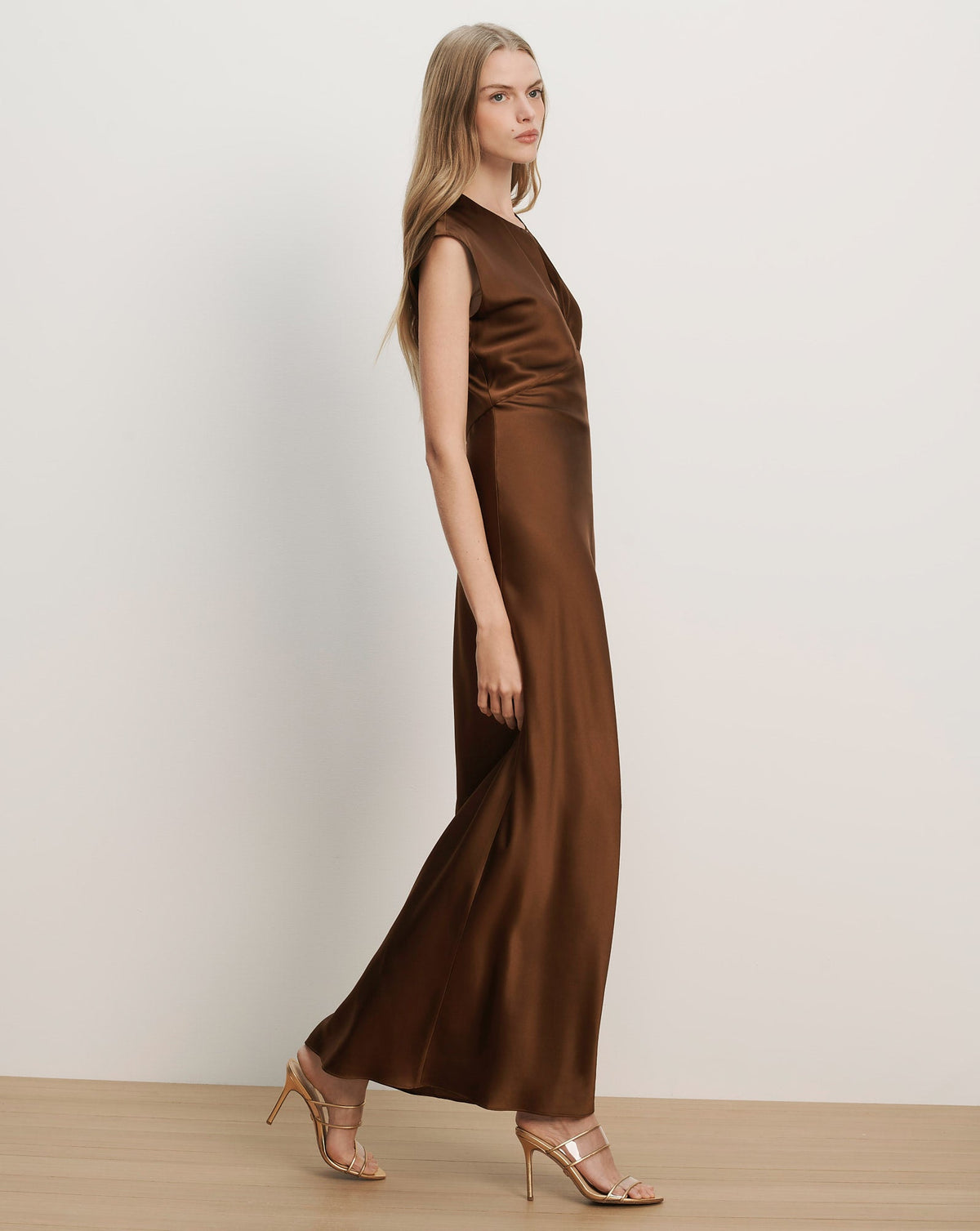 Nelzy Silk Maxi Dress