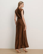 Nelzy Silk Maxi Dress