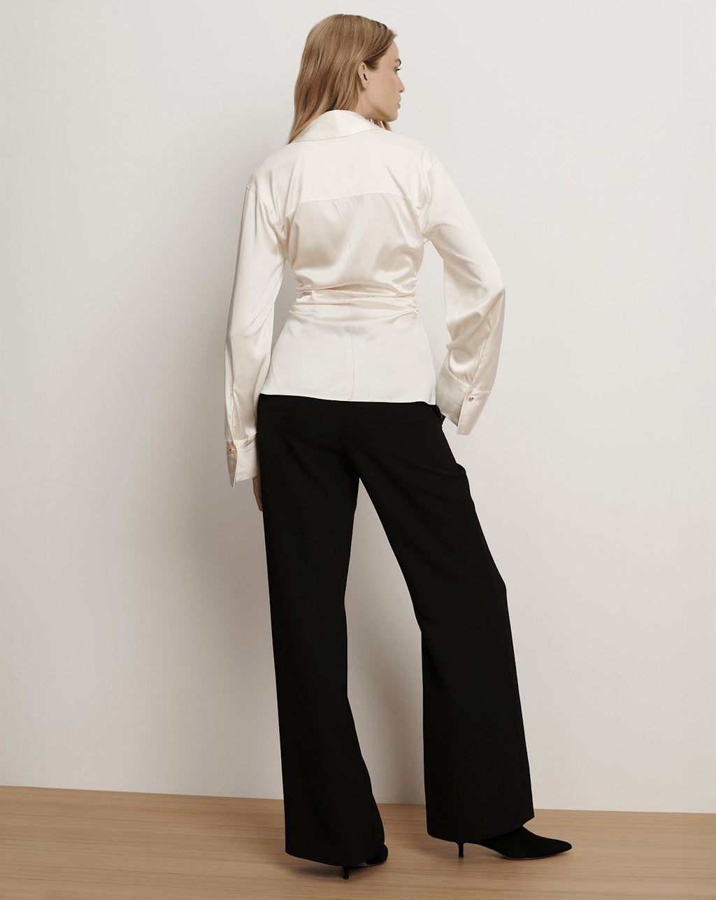 Shiona Stretch-Silk Blouse