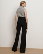 Pantalon large en ponte Kalinda