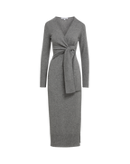 Salomez Wrap Midi Dress