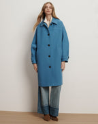 Laurent Cocoon Dickey Coat