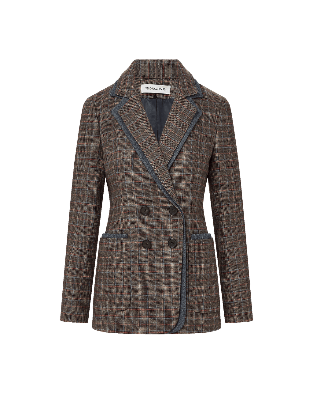 Veste-chemise à carreaux Hedi