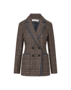 Veste-chemise à carreaux Hedi