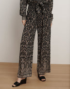 Pantalon large smocké Callaway