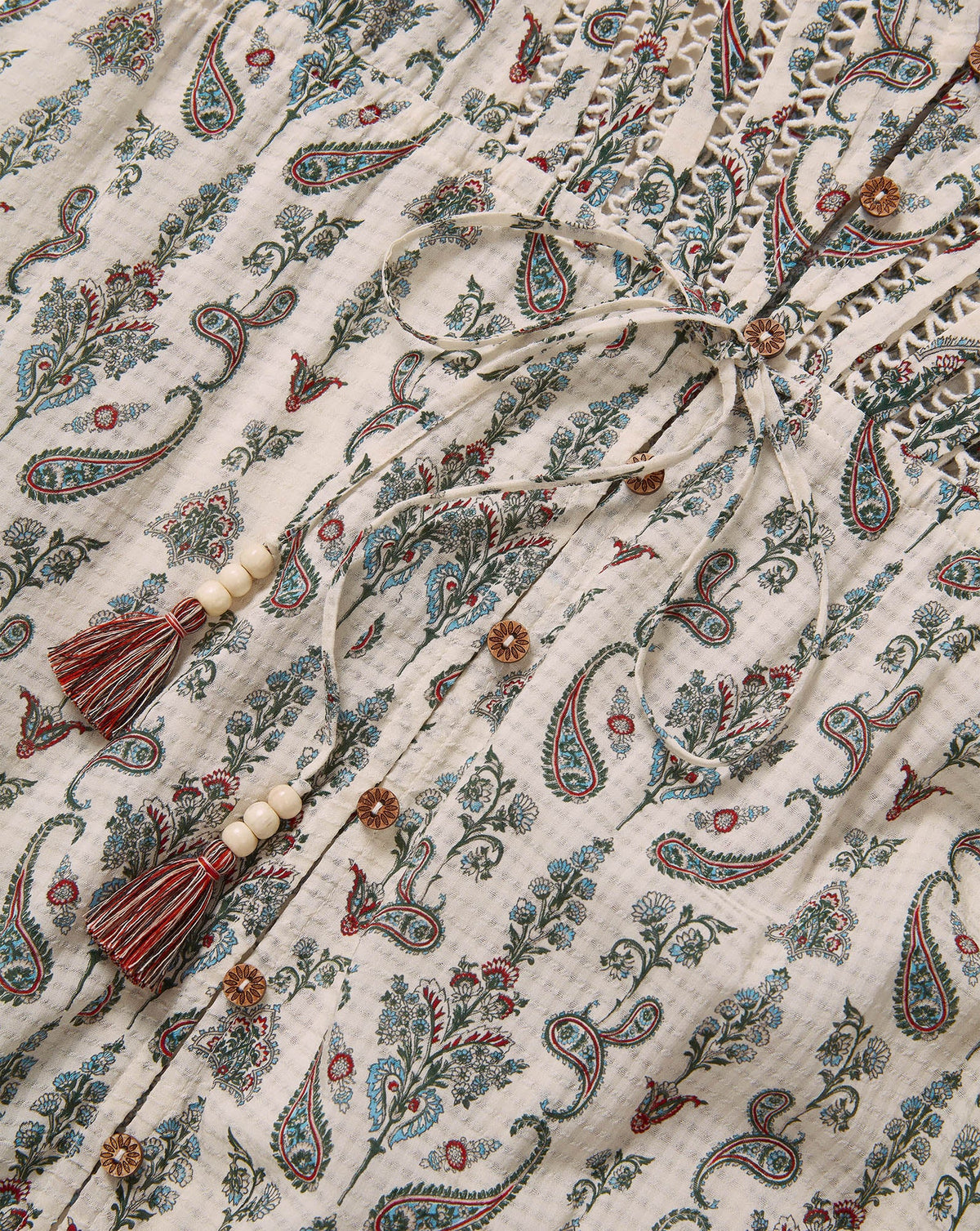 Vani Paisley Midi Dress