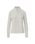 Saku Striped Button-Down Shirt