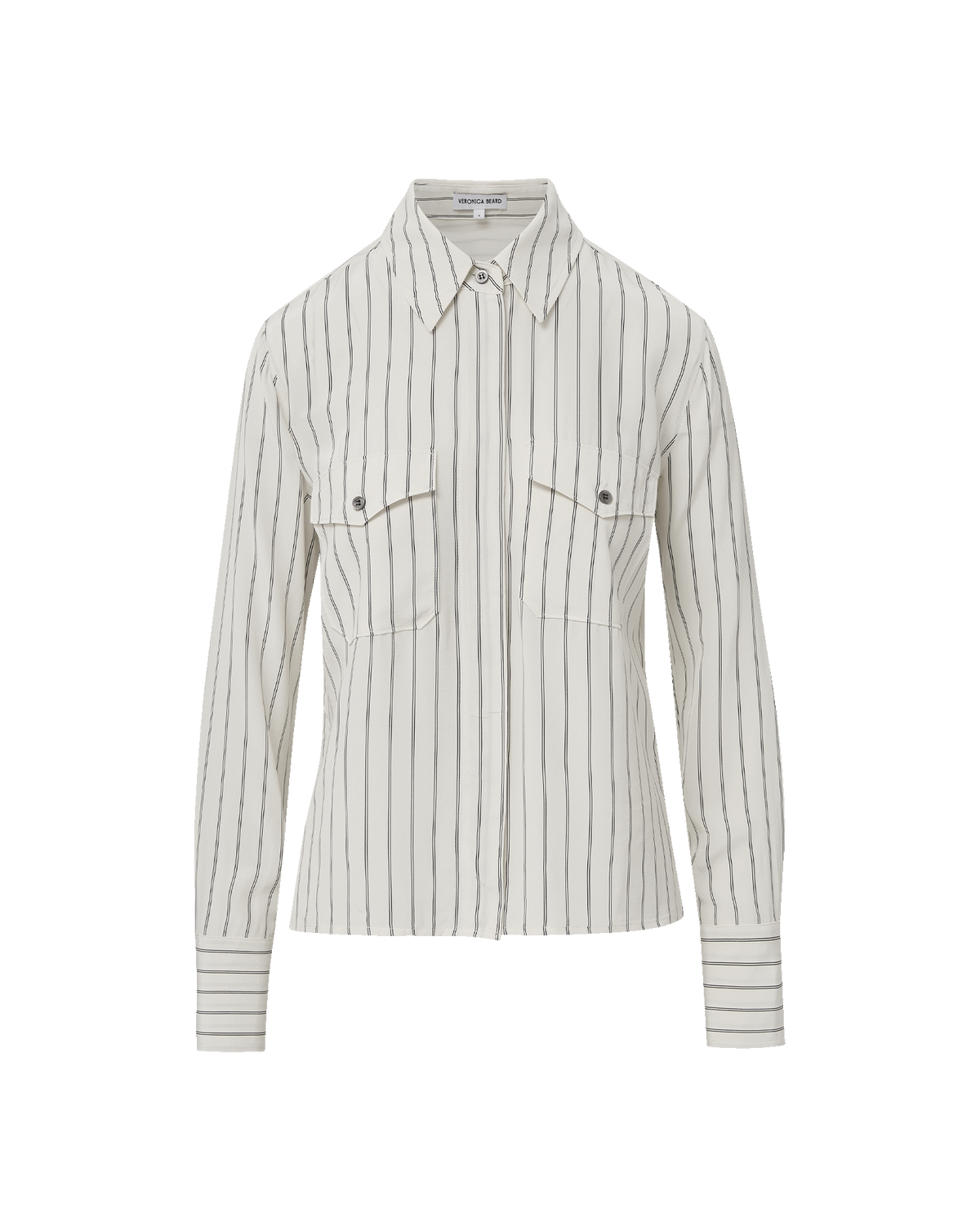 Saku Striped Button-Down Shirt