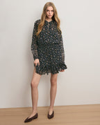 Mini-robe en soie Mirabel