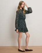 Mini-robe en soie Mirabel