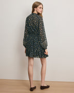Mini-robe en soie Mirabel