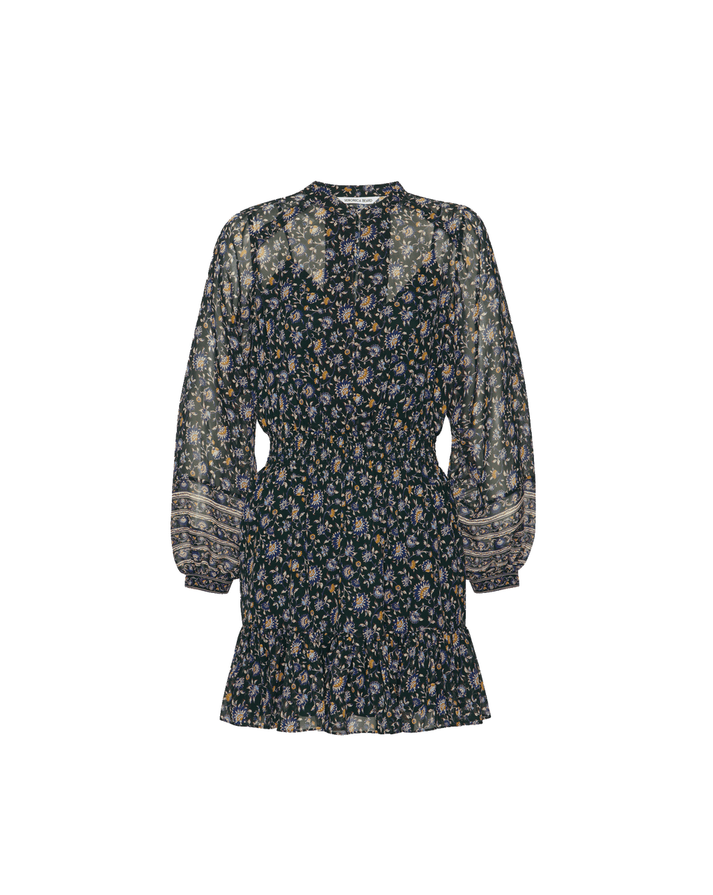 Mini-robe en soie Mirabel