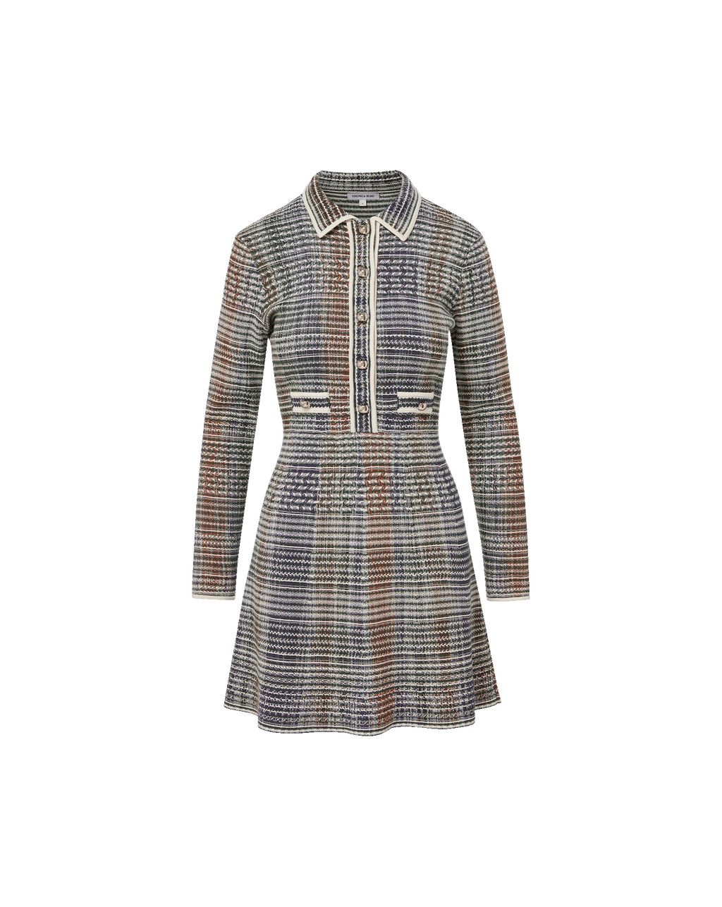 Robe courte en maille Lauper