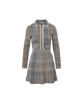 Robe courte en maille Lauper