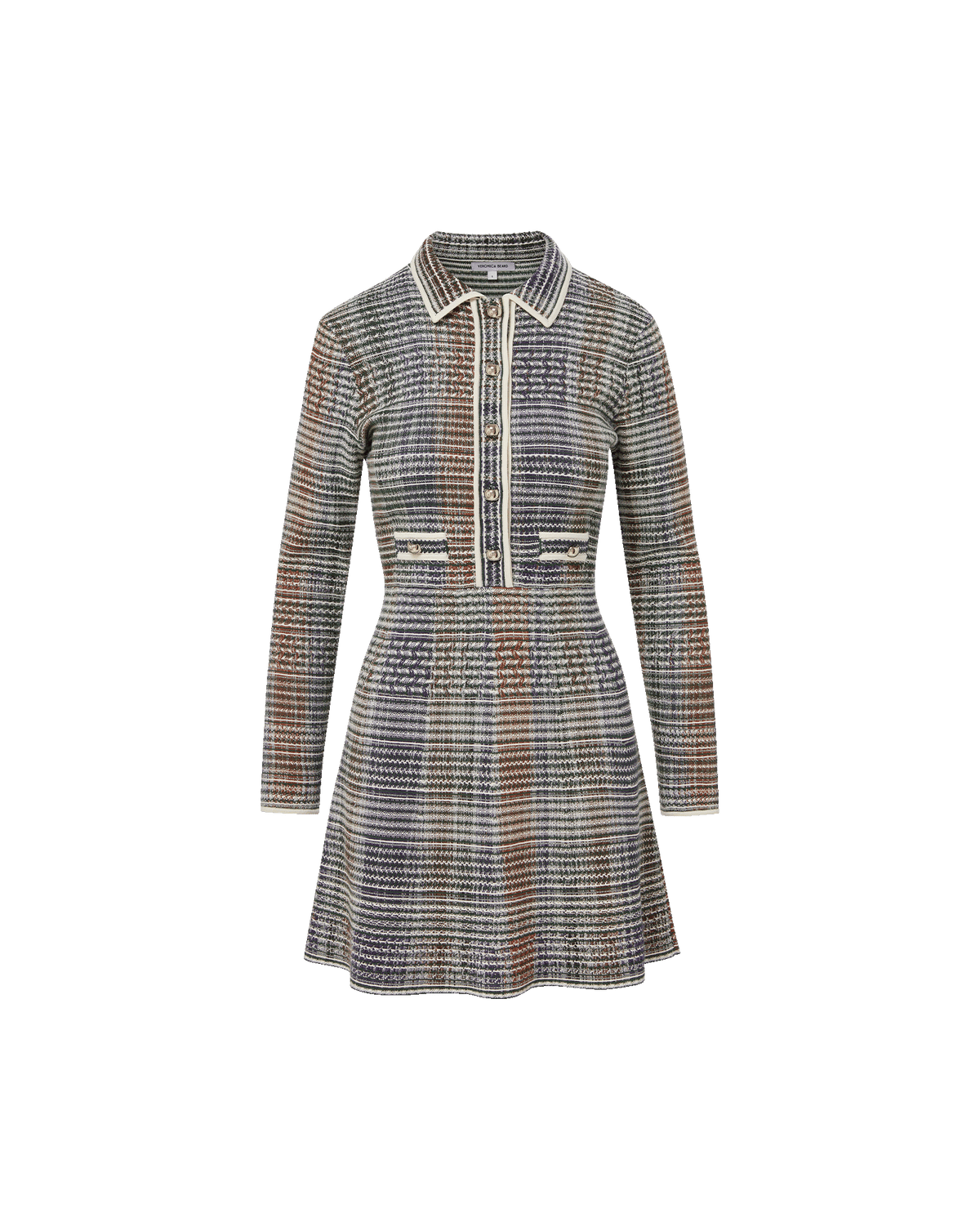 Robe courte en maille Lauper