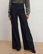 Pantalon en jean évasé Crue