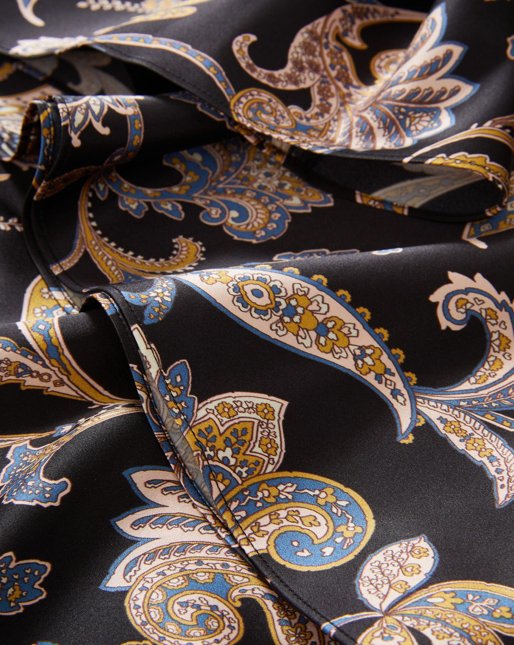 Clover Paisley Midi Skirt