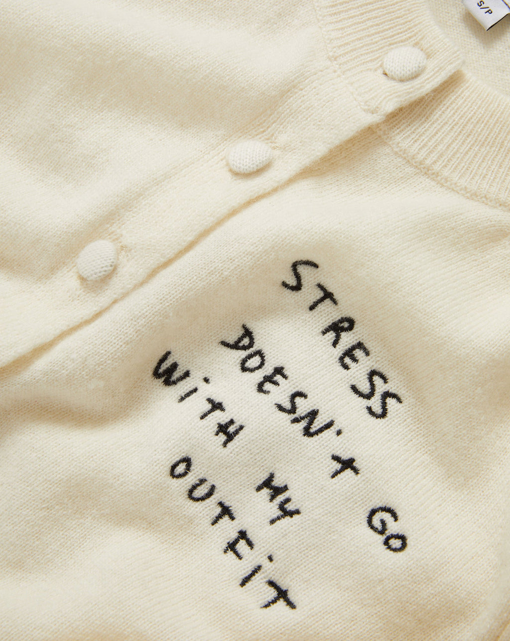 Daro Embroidered Cashmere Cardigan
