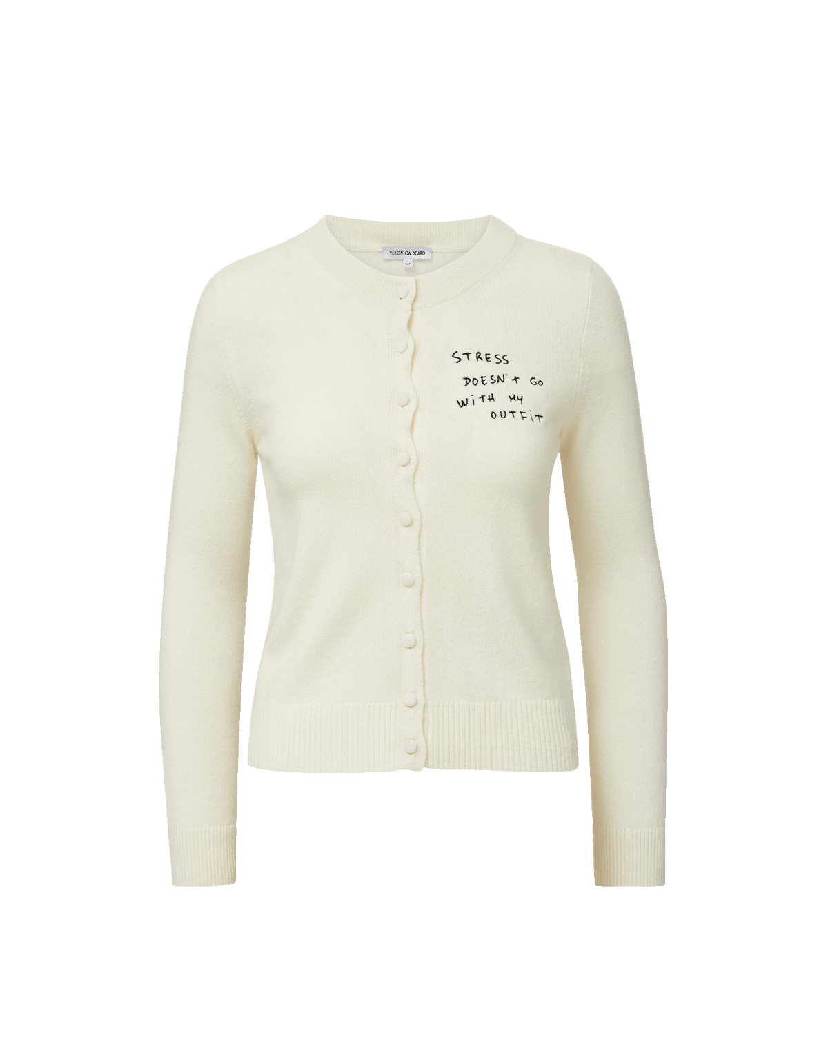 Daro Embroidered Cashmere Cardigan