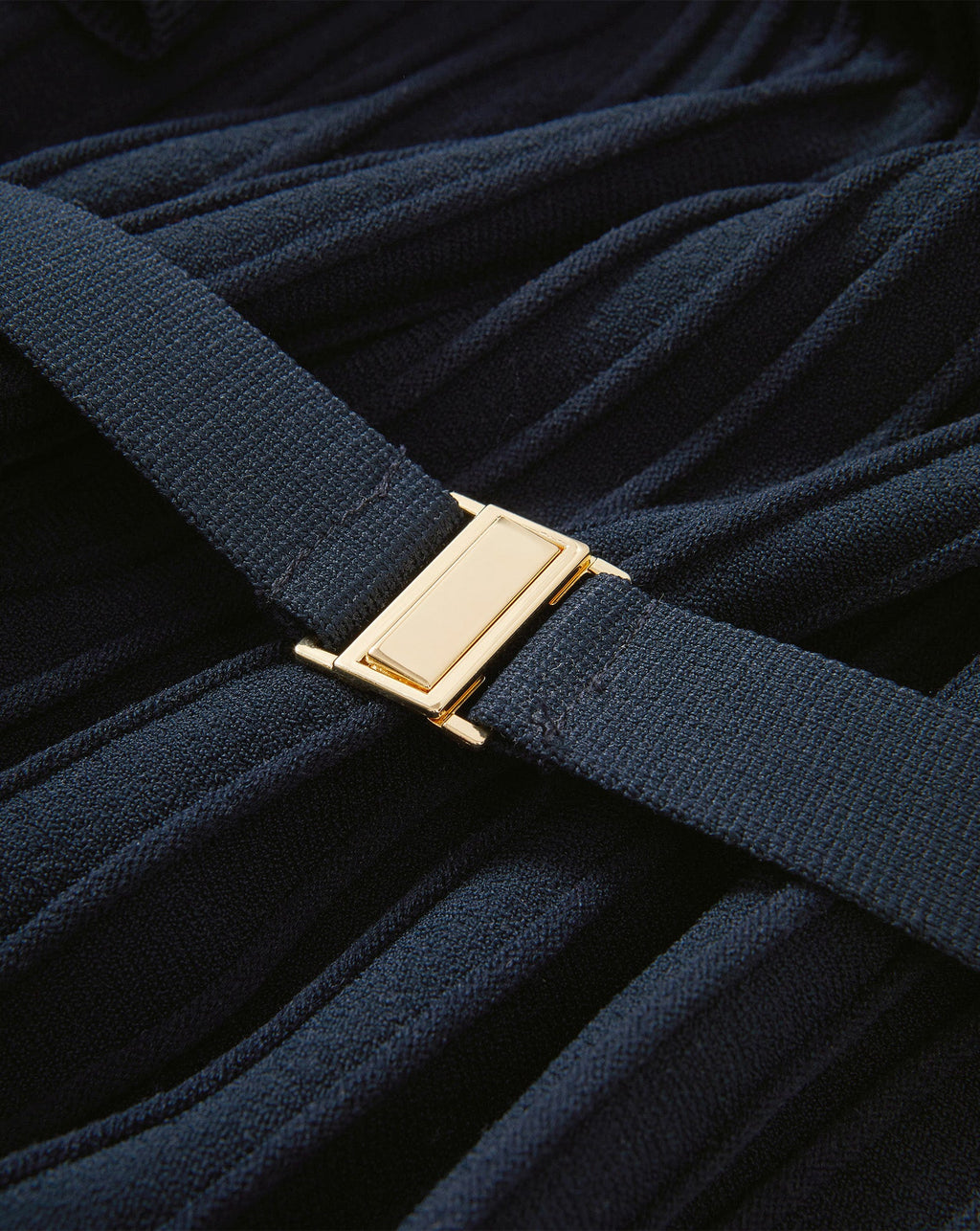 Robe midi Elthea ceinturée