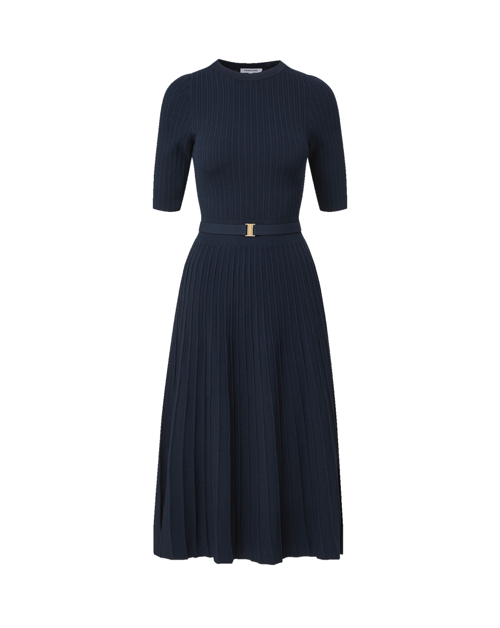 Robe midi Elthea ceinturée