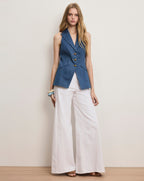 Gilet en jean Costa