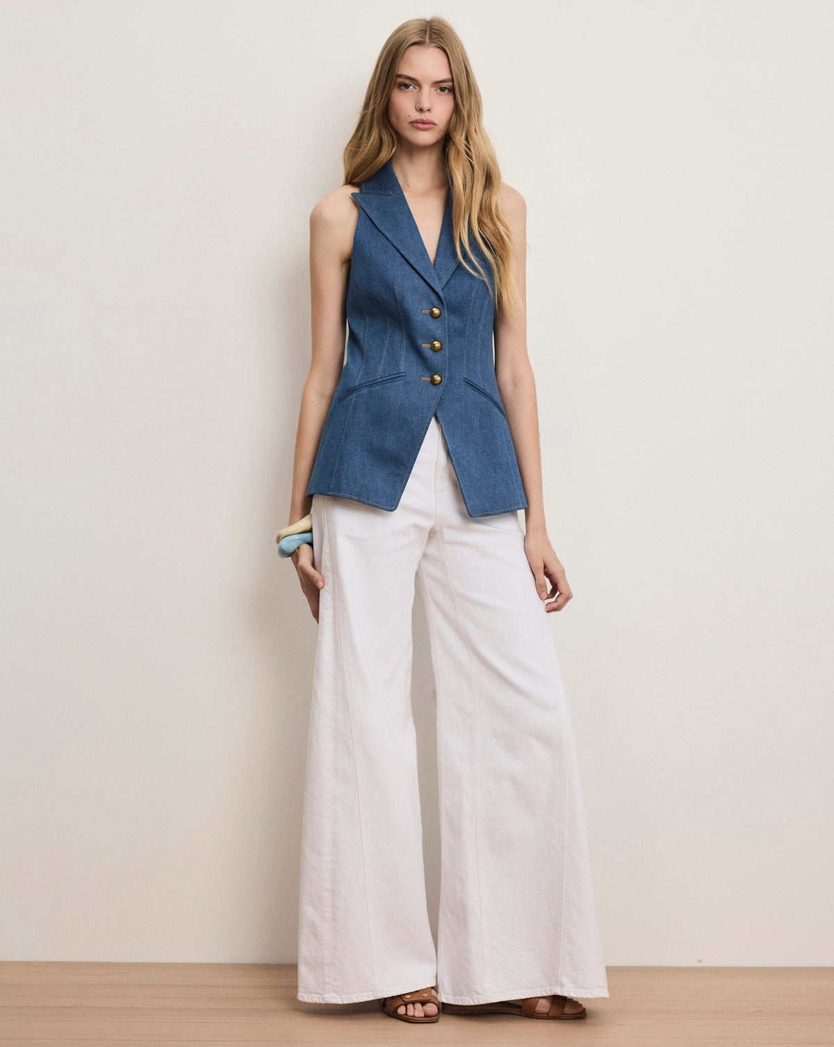 Costa Denim Vest