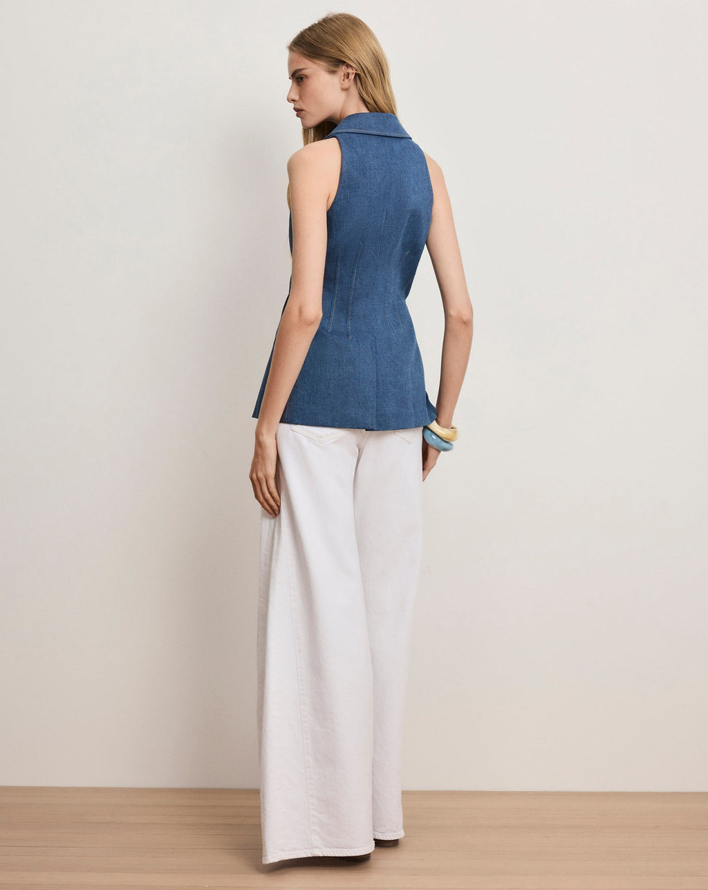 Gilet en jean Costa