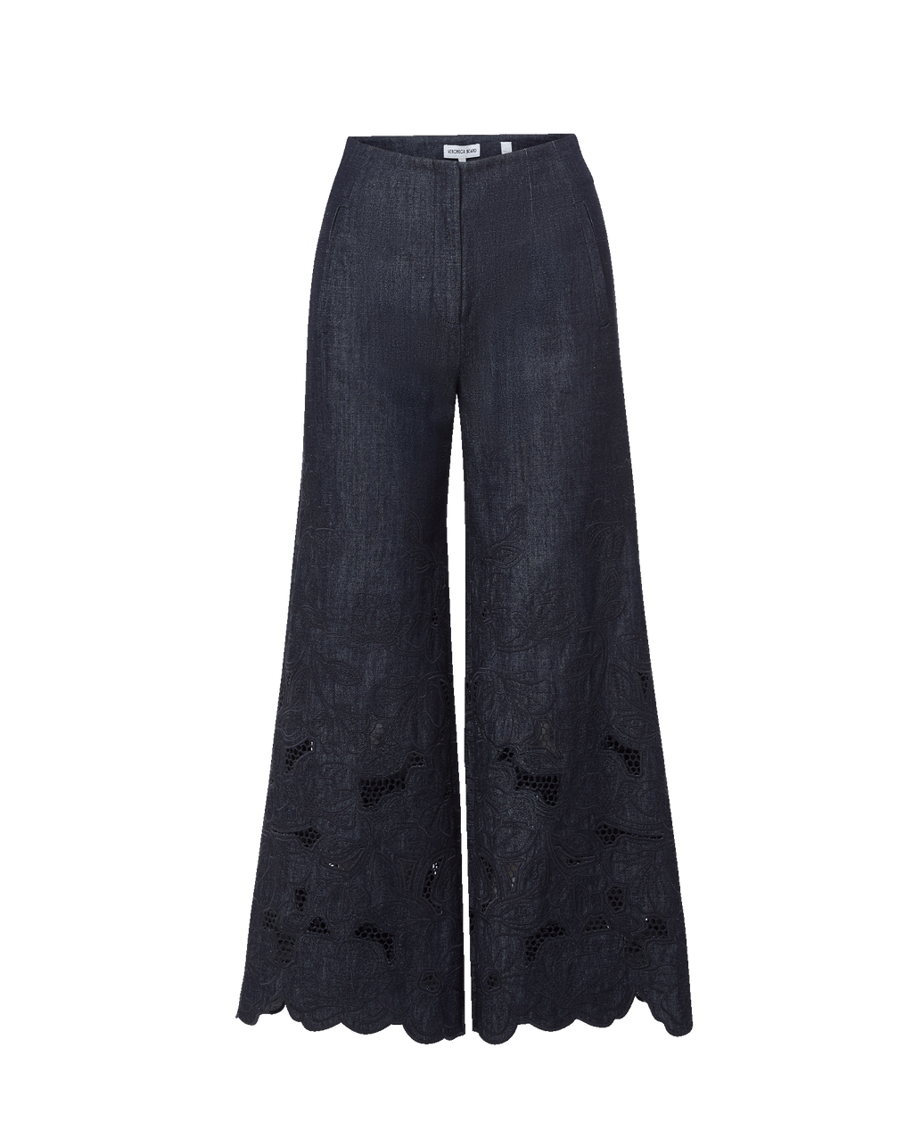 Pantalon large à œillets Osborne
